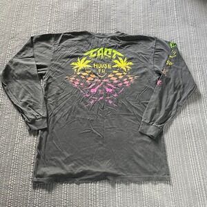 Fasthouse Youth Slapper T-Shirt Black Graphic Tee Large Moto Shirt